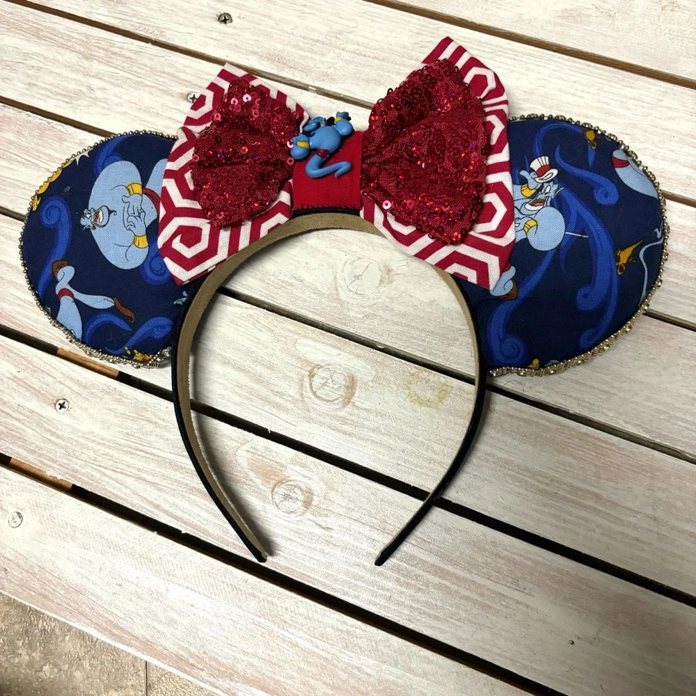 Mickey Minnie Mouse Ears Aladdin’s Genie